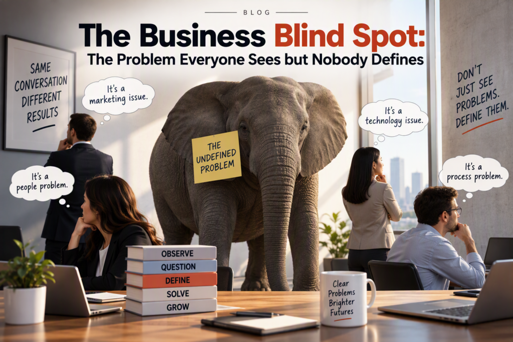 The Business Blind Spot: The Problem Everyone Sees but Nobody Defines