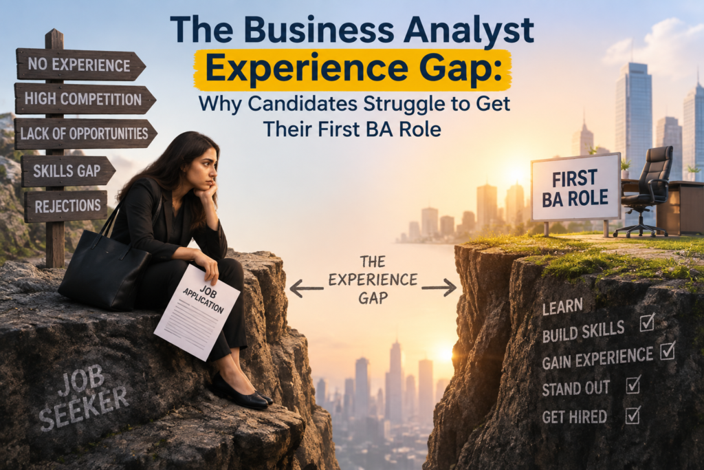 The Business Analyst Experience Gap: Why Candidates Struggle to Get Their First BA Role