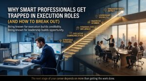 Why Smart Professionals Get Trapped in Execution Roles (And How to Break Out)
