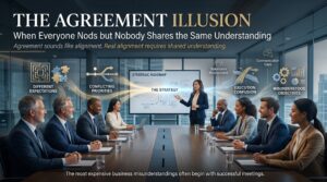 The Agreement Illusion: When Everyone Nods but Nobody Shares the Same Understanding